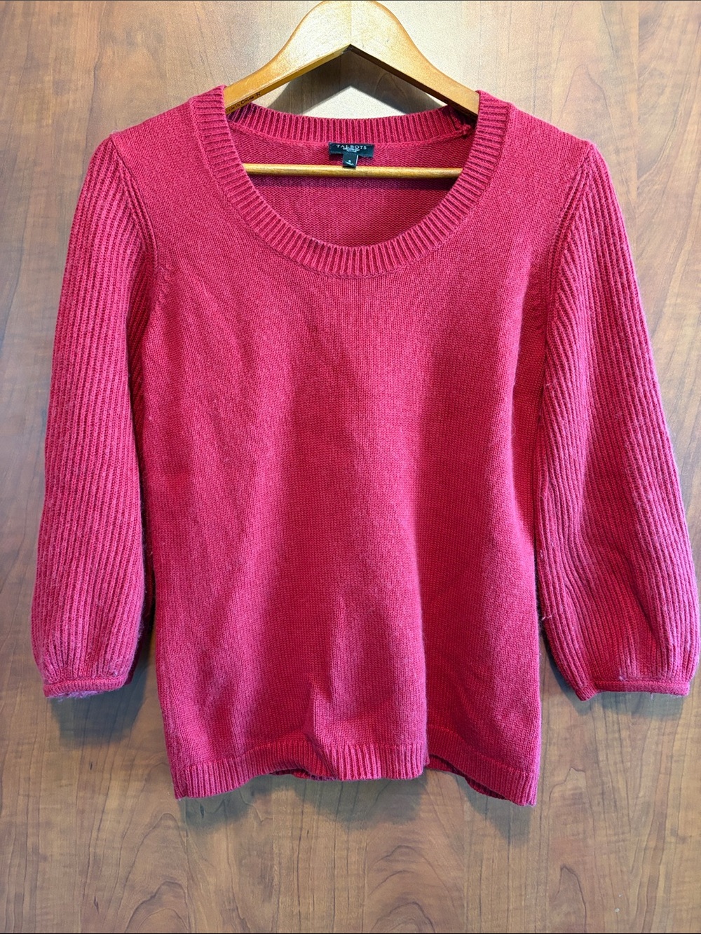 Classic Red Crewneck Sweater